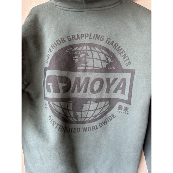 Moya Brand Co Grappling MMA Pullover Hoodie Sweater Men’s Size Medium Green - Picture 9 of 12